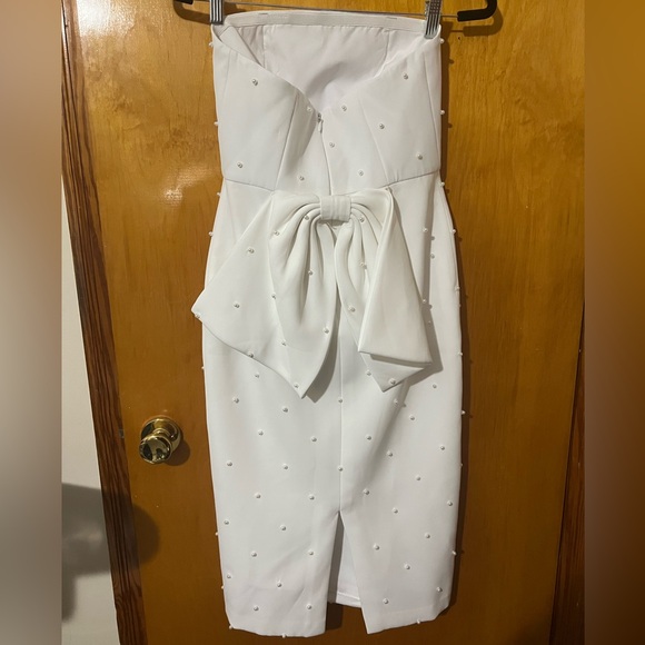 Sachin & Babi Gemma Pearl Midi Dress EUC Size 2 - Picture 8 of 11